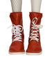 FF7 Final Fantasy VII Yuffie Kisaragi Cosplay chaussures rouge Polyester bottes FF7Re Cosplay chaussures