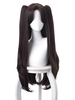 FGO Cosplay Perruque Destin Grand Ordre Ishtar Tohsaka Rin Noir Bouclés Deux Côtés Vers Le Haut Perruques Cosplay Déguisements Halloween