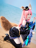 FGO destin / Grand ordre roulette Tamamo No Mae Cosplay accessoires accessoire renard oreille queue Cosplay accessoire