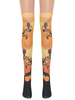 Fille Saloon Bas Citrouille Genou Chaussettes Hautes Halloween Cosplay Costume Accessoires