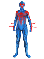 Film Cosplay Costume Bleu Lycra Spandex Leotard Costume Cosplay Cosplay Cosplay American Costume Halloween
