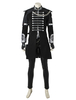 Final Fantasy en cuir Jeu Ensemble Gants&Manteaux&Gilet&Collier&Genouillères&Top&ceinture&Pantalons Déguisements Halloween