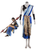 Final Fantasy en polyester Jeu Ensemble ceinture&Vest&queue&Shorts&Sac banane&robe&avec fourreau à manches Déguisements Halloween