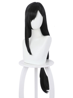 Final Fantasy VII Advent enfants Tifa Lockhart noir Cosplay perruque Déguisements Halloween