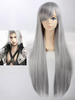 Final Fantasy VII; Sephiroth Cosplay Wig Déguisements Halloween