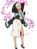 Fire Force Cosplay Princesse Hibana Polyester Robe Cosplay Pardessus Déguisements Halloween