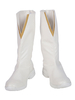 Flash Cosplay Chaussures Le cuir blanc Flash Cosplay en Synthétique Déguisements Halloween