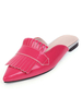 Flat Mulets Femmes Toe Pointu plus Chaussures Taille