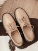 Flat Oxfords Academic Round Toe Lace Up Chaussures pour femmes