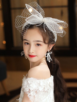 Fleur Fille Coiffes Ivoire Perle Tête Fleur Cheveux Accessoires Pour Enfants