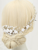 Fleur mariage serre-tête; peigne avec perles strass décoration de charme
