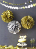 Fleur rouge boule mariage fleur décoration papier boule 5 pièce