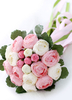 Fleurs de mariage Bouquet de mariée de fleur en soie