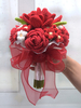 Fleurs de mariage Jolie forme filaire en mélange poly/coton