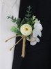 Fleurs de mariage Magnifique forme de polyester en plastique en plastique
