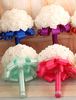 Fleurs de mariage PEVA et en satin