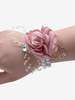 Fleurs de poignet de mariage de demoiselles dhonneur