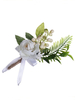 Fleurs pour le mariage de belles fleurs de mariée en mélange de poly / coton