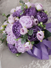 Fleurs Pour Mariage Incroyable Forme Ronde Synthétique