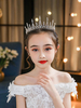 Flower Girl Headpieces Blond Accessoire Accessoires de cheveux en métal pour enfants
