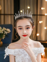 Flower Girl Headpieces Blond Accessoire Accessoires de cheveux en métal pour enfants