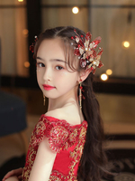 Flower Girl Headpieces Blond Accessoire Accessoires de cheveux en métal pour enfants