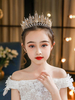 Flower Girl Headpieces Blond Accessoire Accessoires de cheveux en métal pour enfants