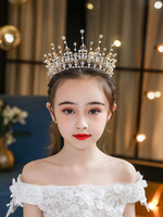 Flower Girl Headpieces Blond Accessoire Accessoires de cheveux en métal pour enfants