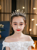 Flower Girl Headpieces Blond Accessoire Accessoires de cheveux pour enfants en métal