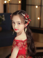 Flower Girl Headpieces Blond Accessoire Accessoires de cheveux pour enfants en métal