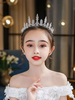 Flower Girl Headpieces Silver Accessoire Accessoires de cheveux en métal pour enfants