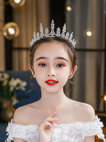 Flower Girl Headpieces Silver Accessoire Accessoires de cheveux en métal pour enfants