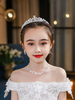Flower Girl Headpieces Silver Accessoire Accessoires de cheveux en métal pour enfants
