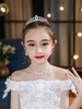 Flower Girl Headpieces Silver Accessoire Accessoires de cheveux pour enfants en métal