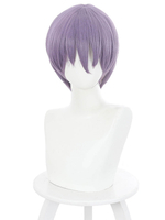Fly me to the moon Nasa Yuzaki Cosplay perruques fibre résistante à la chaleur violet perruques Tonikaku Kawaii Cosplay perruques