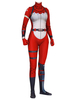 Fortnite - Costume de Cosplay FORTNITE Jeux Parachutisme Jumpsuit Nez Rouge Raider pour Adultes Jeux Déguisements Halloween