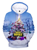 Fortnite - Costume de Cosplay Fortnite Sweat à Capuche Pour Adultes 2021 Noël Hoodie de Jeu à la Mode Déguisements Halloween
