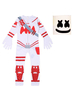 Fortnite Battle Royale Marshmellow Jumpsuit Cosplay Costumes Halloween