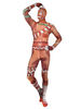 Fortnite Merry Marauder Jeu de Costume dDéguisements Halloween Bataille Spandex Costumes en Lycra