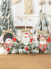 Fournitures de fête de Noël Décorations de costumes de Noël en bois Déguisements Halloween