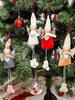 Fournitures de fête Fibre de polyester Décorations créatives de Noël de vacances de Noël