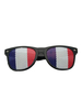 France Flag Shutter Shades Lunettes de soleil Zentai Suit
