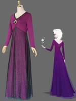 Frozen 2 Elsa Cosplay Costume chemise de nuit Déguisements Halloween
