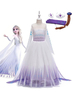 Frozen 2 Elsa la Reine des Neiges Robe Cosplay costume pour les enfants Déguisements Halloween