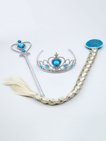 Frozen Elsa Cosplay accessoire bleu en plastique couronne baguettes magiques Film Cosplay accessoires