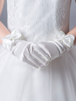 Gants de fille de fleur gants pour mariage accessoire de mariage