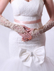Gants de mariage élégants