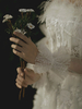 Gants de mariage long accessoire Gants de mariée en dentelle de tulle