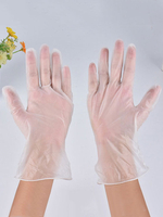 Gants de protection jetable 100 pcs gants de sécurité anti-poussières