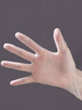 Gants de sécurité jetables gants de protection clairs 100pcs